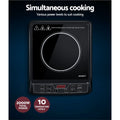 Devanti Induction Cooktop 30cm Portable Single Burner