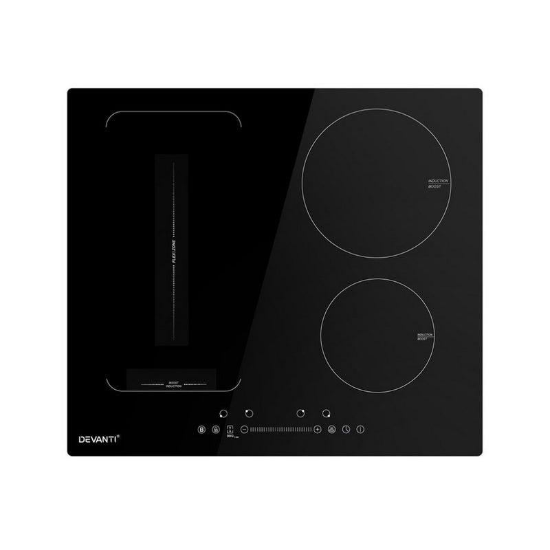 Devanti Induction Cooktop 60cm 4 Burner Electric Cooker