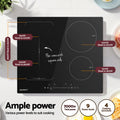 Devanti Induction Cooktop 60cm 4 Burner Electric Cooker