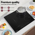 Devanti Induction Cooktop 60cm 4 Burner Electric Cooker
