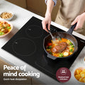 Devanti Induction Cooktop 60cm 4 Burner Electric Cooker