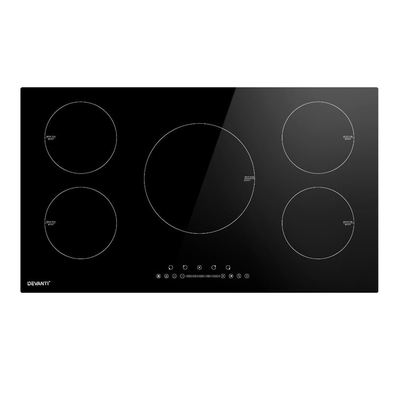 Devanti 90cm Induction Cooktop Electric Cooker Stove