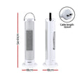 Devanti 2000W Ceramic Tower Heater Oscillating White