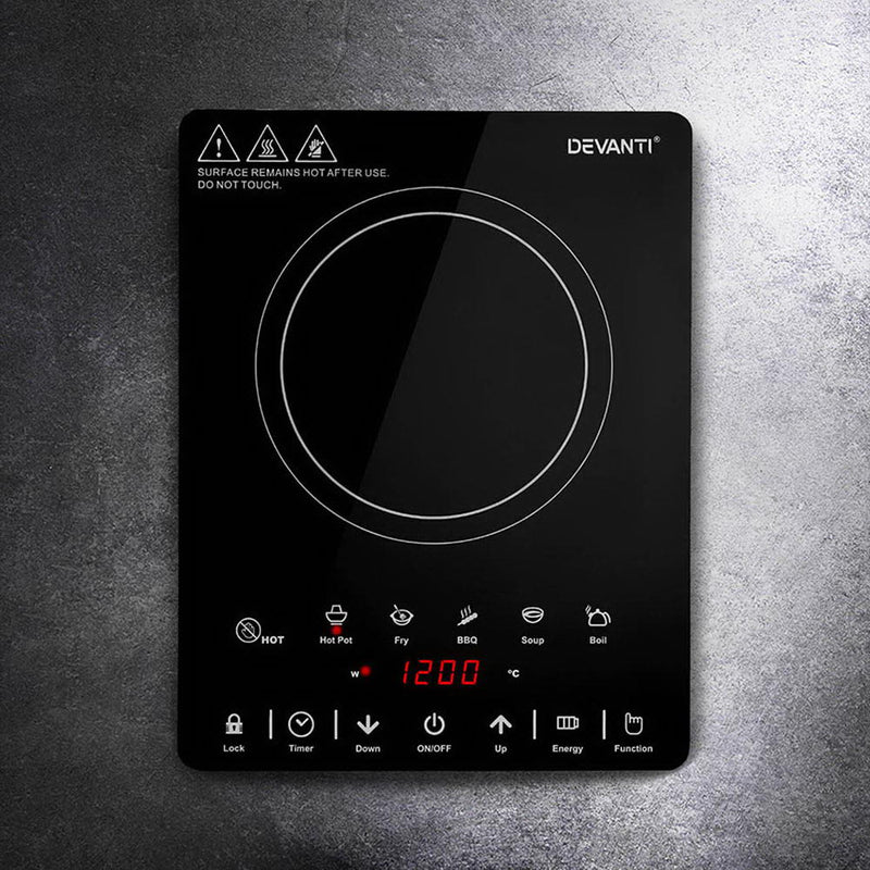 Devanti 30cm Electric Ceramic Cooktop