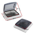 Weisshorn Caravan Roof Vent Air Exhaust Hatch RV Motorhome White
