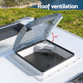 Weisshorn Caravan Roof Vent Air Exhaust Hatch RV Motorhome White