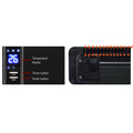 Devanti 2000W Wall Mounted Panel Heater Black
