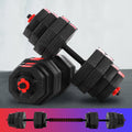 Everfit 40kg Dumbbells Barbell Set Adjustable Weight Lifting