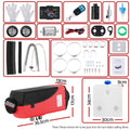 5KW Diesel Air Heater Portable Remote Control LCD Display Car RV Bus Boat