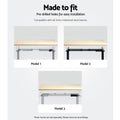 Artiss Standing Desk Top 120cm White Oak