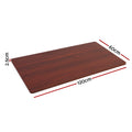 Artiss Standing Desk Top 120cm Walnut