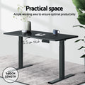 Artiss Standing Desk Top Black 140cm