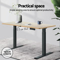 Artiss Standing Desk Top White Oak 140cm