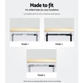 Artiss Standing Desk Top White Oak 140cm