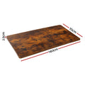 Artiss Standing Desk Top 140cm Rustic Brown