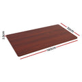 Artiss Standing Desk Top 140cm Walnut