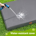 i.Pet Dog Bed XL Water-resistant Egg Crate Foam Orthopedic Pet Mat Grey