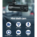 UL-tech 4K Dash Camera Front Rear WiFi Hidden Car DVR