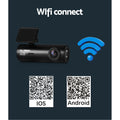 UL-tech 4K Dash Camera Front Rear WiFi Hidden Car DVR