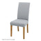 Artiss Dining Chair Covers 4x Spandex Stretch Slipcovers Grey