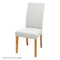 Artiss Dining Chair Covers 4x Spandex Stretch White Slipcover