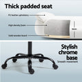 Artiss Computer Desk Executive Office Chair Set White