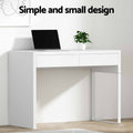 Artiss Computer Desk with Drawer White