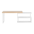 Artiss 140cm Computer Desk with Bookshelf Storage