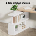 Artiss 140cm Computer Desk with Bookshelf Storage