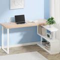 Artiss 140cm Computer Desk with Bookshelf Storage