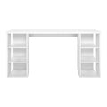 Artiss Computer Desk with Bookshelf White 150cm