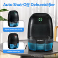 Devanti 600ML Dehumidifier Air Purifier Black