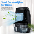 Devanti 600ML Dehumidifier Air Purifier Black