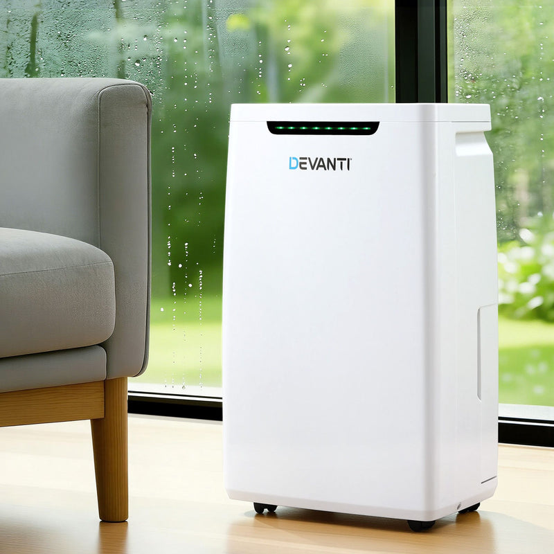 Devanti 16L Dehumidifier Portable 5.5L Tank Moisture Absorber
