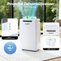Devanti 16L Dehumidifier Portable 5.5L Tank Moisture Absorber