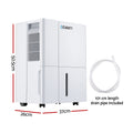 Devanti 30L/Day Dehumidifier 4.7L Tank Mould Moisture