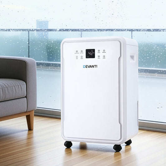 Devanti 50L/Day Dehumidifier 8.5L Tank Mould Moisture