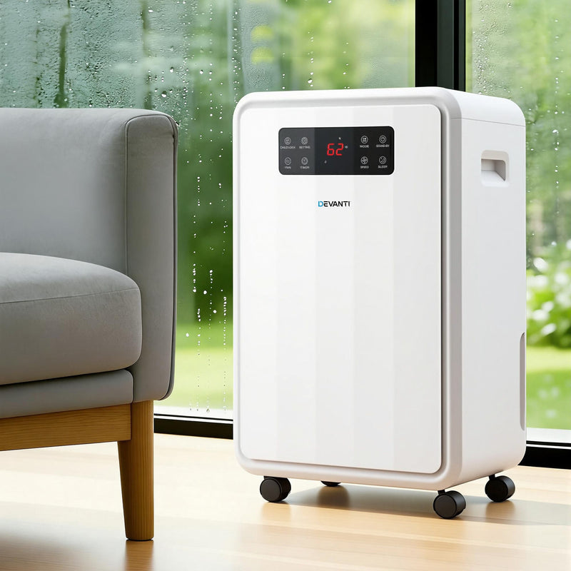 Devanti 70L Dehumidifier Commercial 8.5L Water Tank Air Dryer