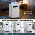 Devanti 70L Dehumidifier Commercial 8.5L Water Tank Air Dryer