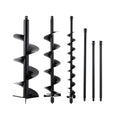 Giantz Post Hole Digger Auger 100mm 200mm 300mm Carbon Steel