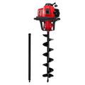 Giantz Post Hole Digger Petrol Extension Drill Fence Borer 200mm Auger Bits