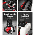 Giantz Post Hole Digger 300mm Petrol Drill Extension Auger Bits