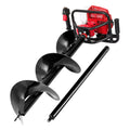 Giantz Post Hole Digger 300mm Petrol Auger Extension Bits