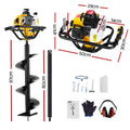 Giantz 300mm Petrol Post Hole Digger Auger Drill Extension