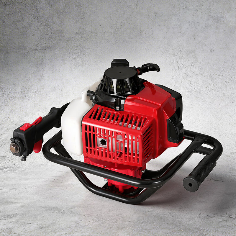 Giantz Post Hole Digger Motor Only Engine Petrol Red