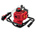 Giantz Petrol Post Hole Digger Motor Engine Red