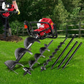 Giantz Petrol Post Hole Digger Extension Auger Bits
