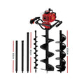 Giantz Petrol Post Hole Digger Extension Auger Bits