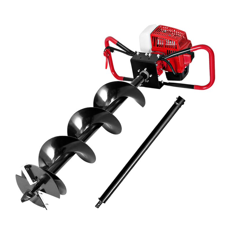 Giantz 200mm Petrol Post Hole Digger Auger Extension Bits