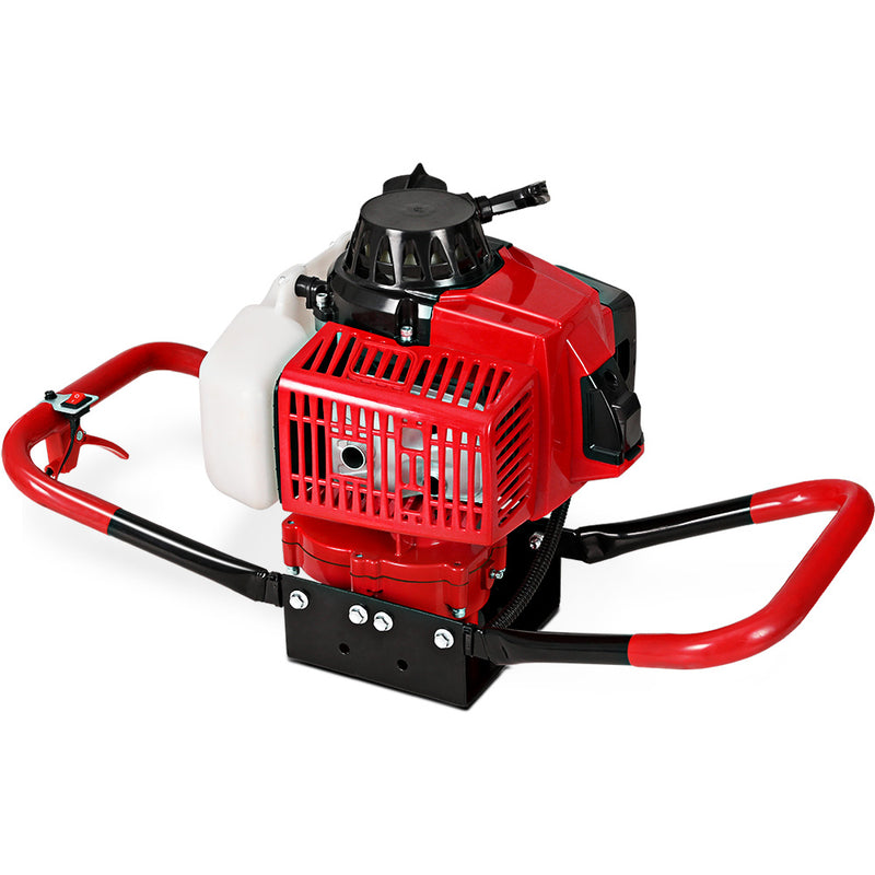 Giantz Petrol Post Hole Digger Engine Motor Red